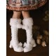 Sheep Puff Fluffy Doll Long Boots(Limited Pre-Order/5 Colours/Full Payment Without Shipping)